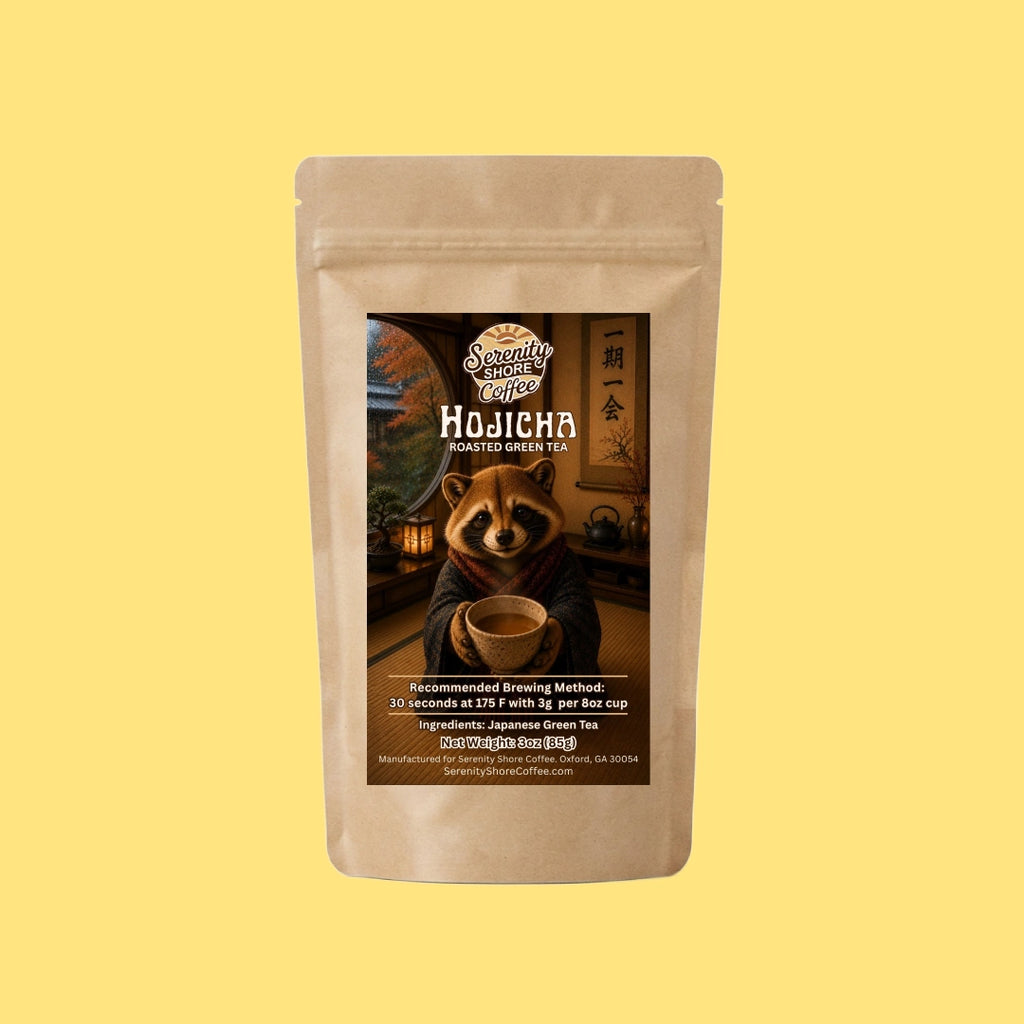 Hōjicha: Roasted Green Tea Powder